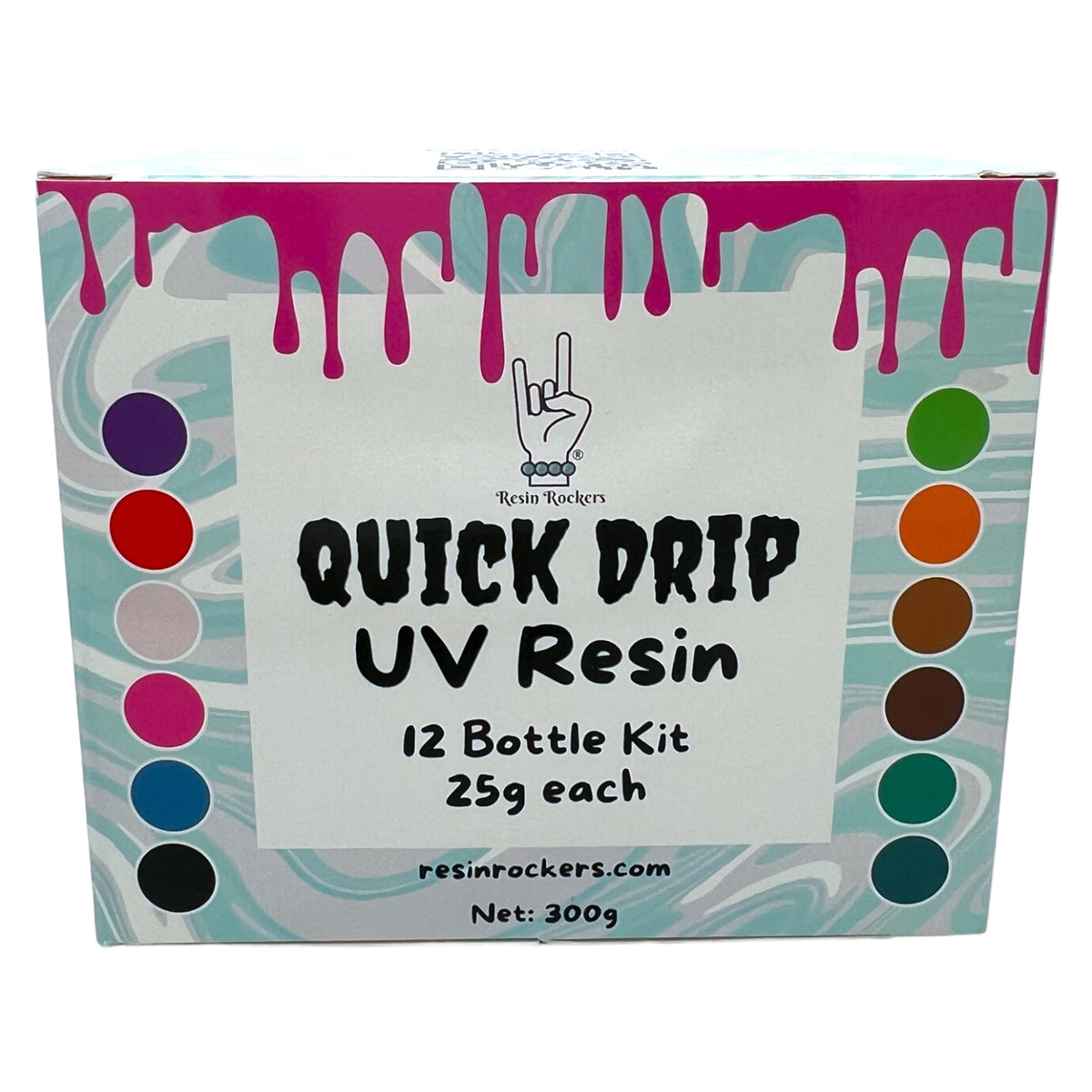 Color Burst UV Resin Hard Type - Multiple Options Available! - Resin Rockers