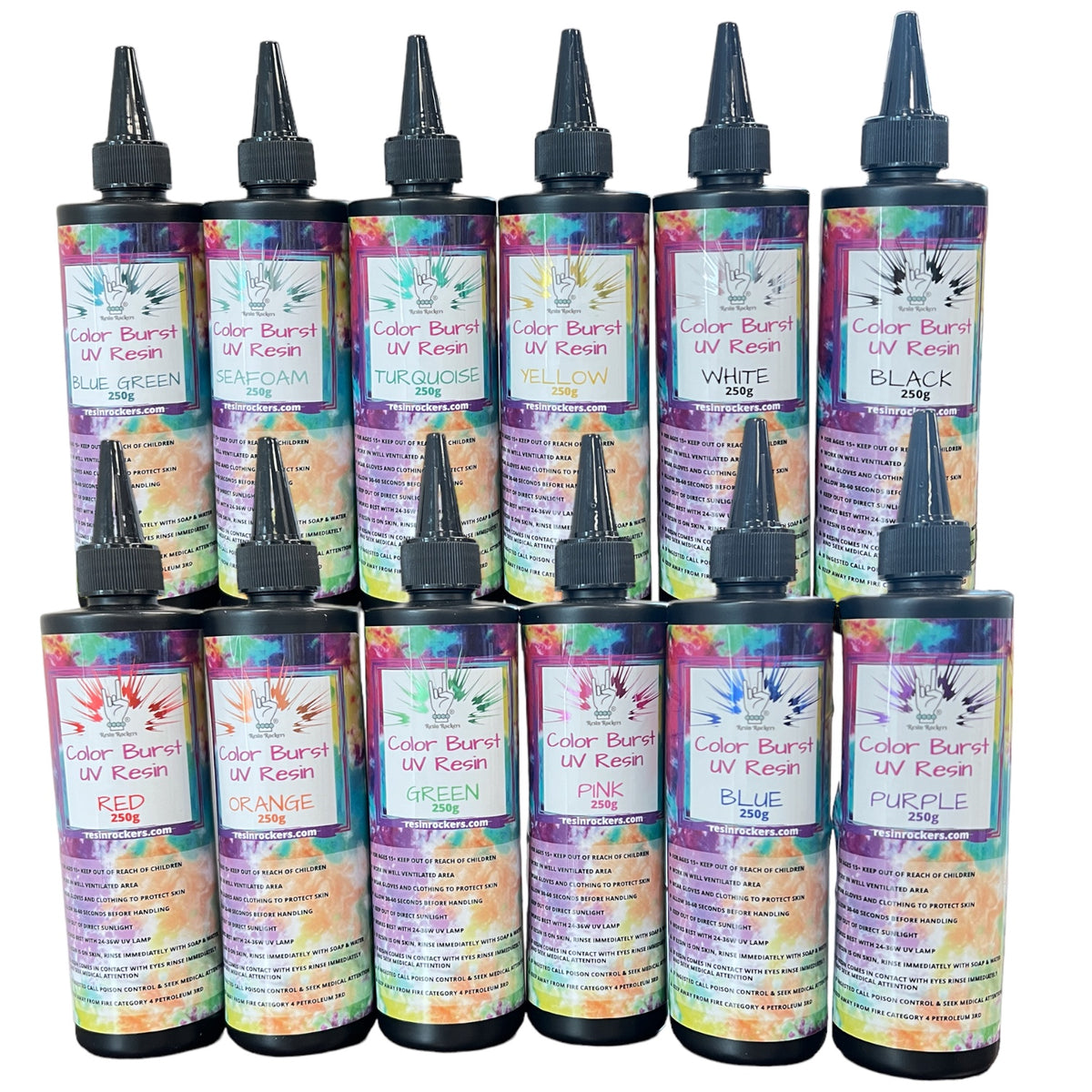 Color Burst UV Resin Hard Type - Multiple Options Available!