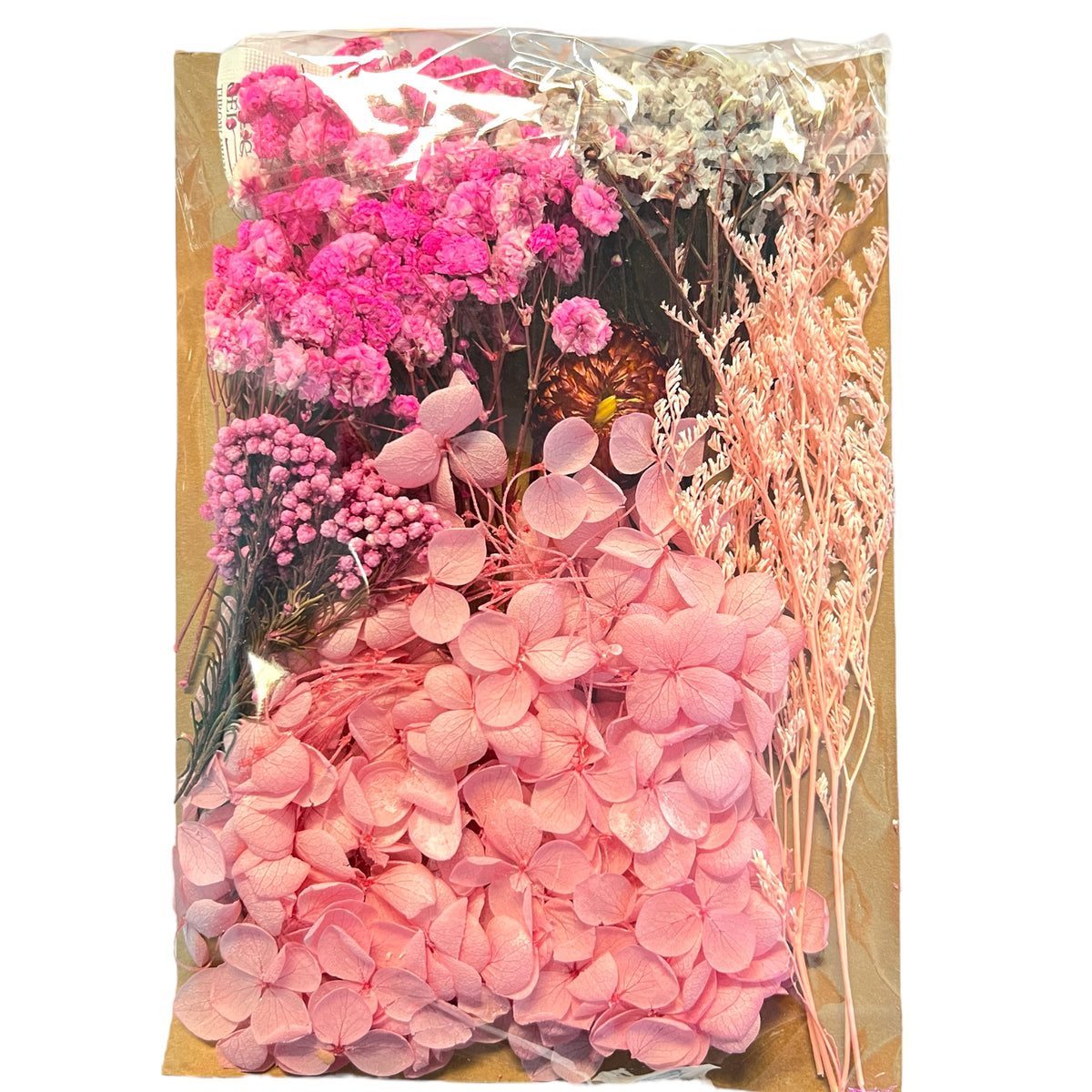 Pink Moon Multi-colored Variety of Dried Real Natural Flowers For Epoxy &amp; UV Resin Art