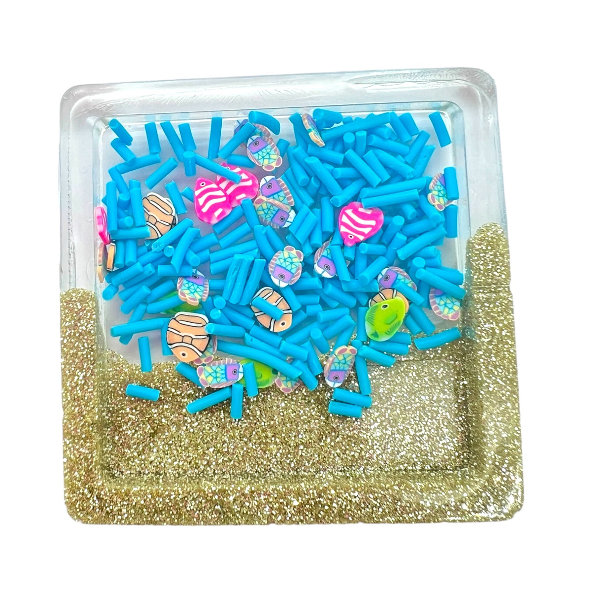 Square Magnet Shaker Mold for UV and Epoxy Resin Art