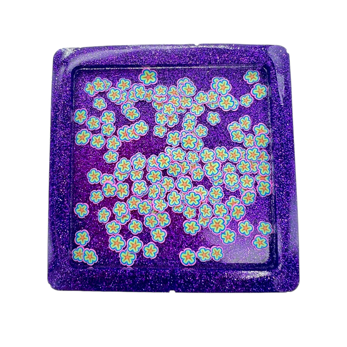 Resin Rockers Exclusive Square Shaker Coaster Mold for UV and Epoxy Resin Art