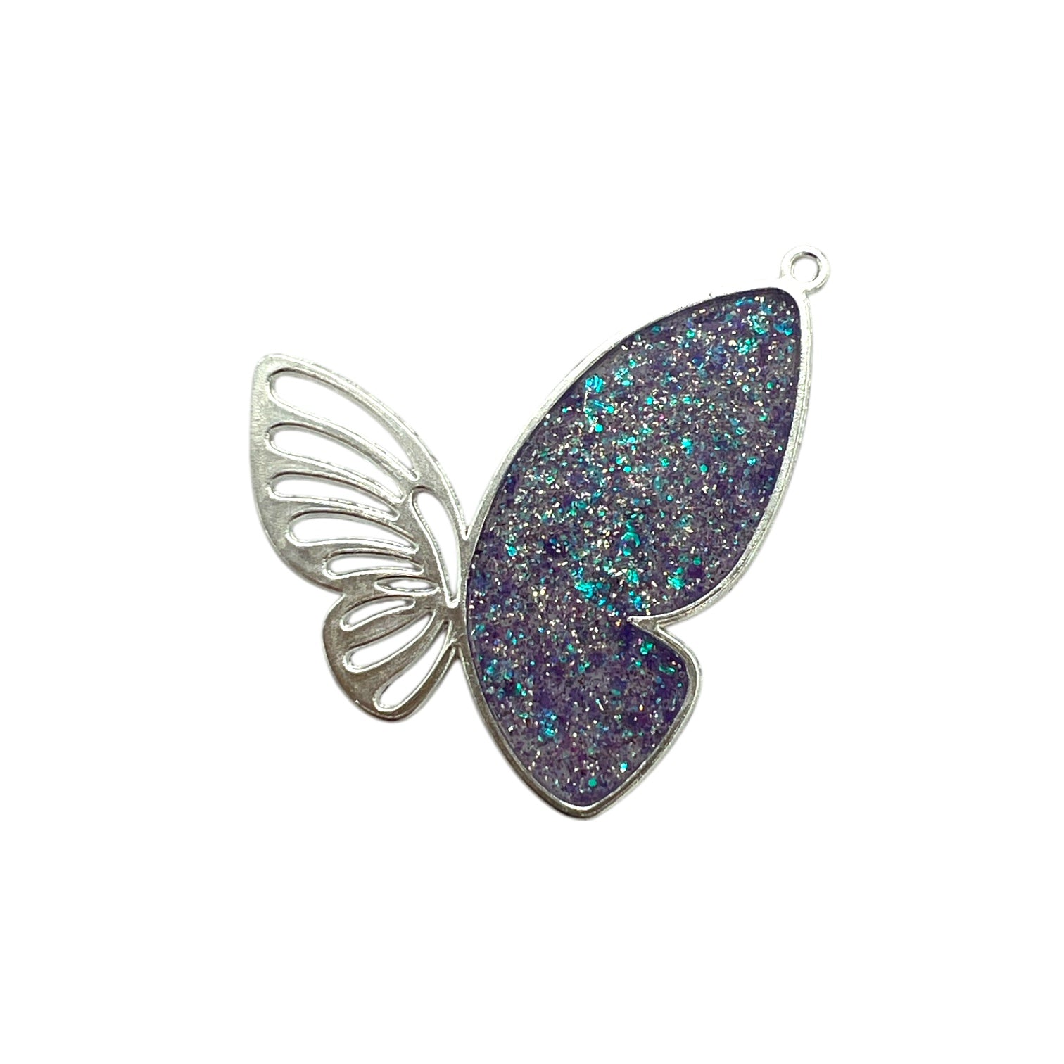 10 Pack of Butterfly Earring or Pendant Blanks in Gold or Silver