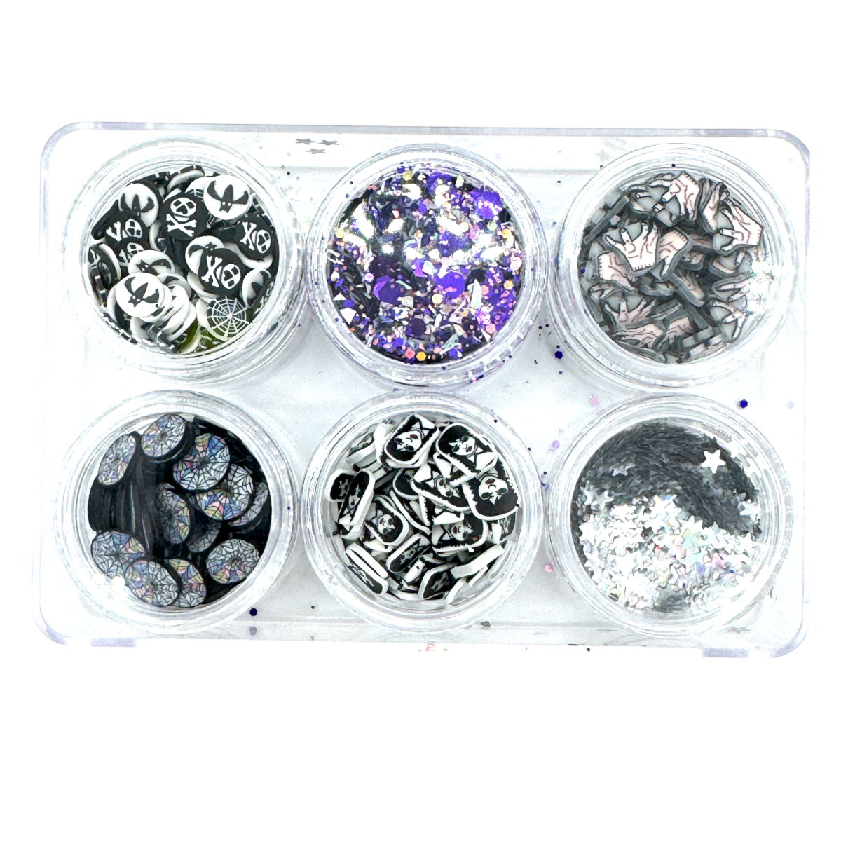 Spooky Girl Combo Set of Polymer Clay Pieces