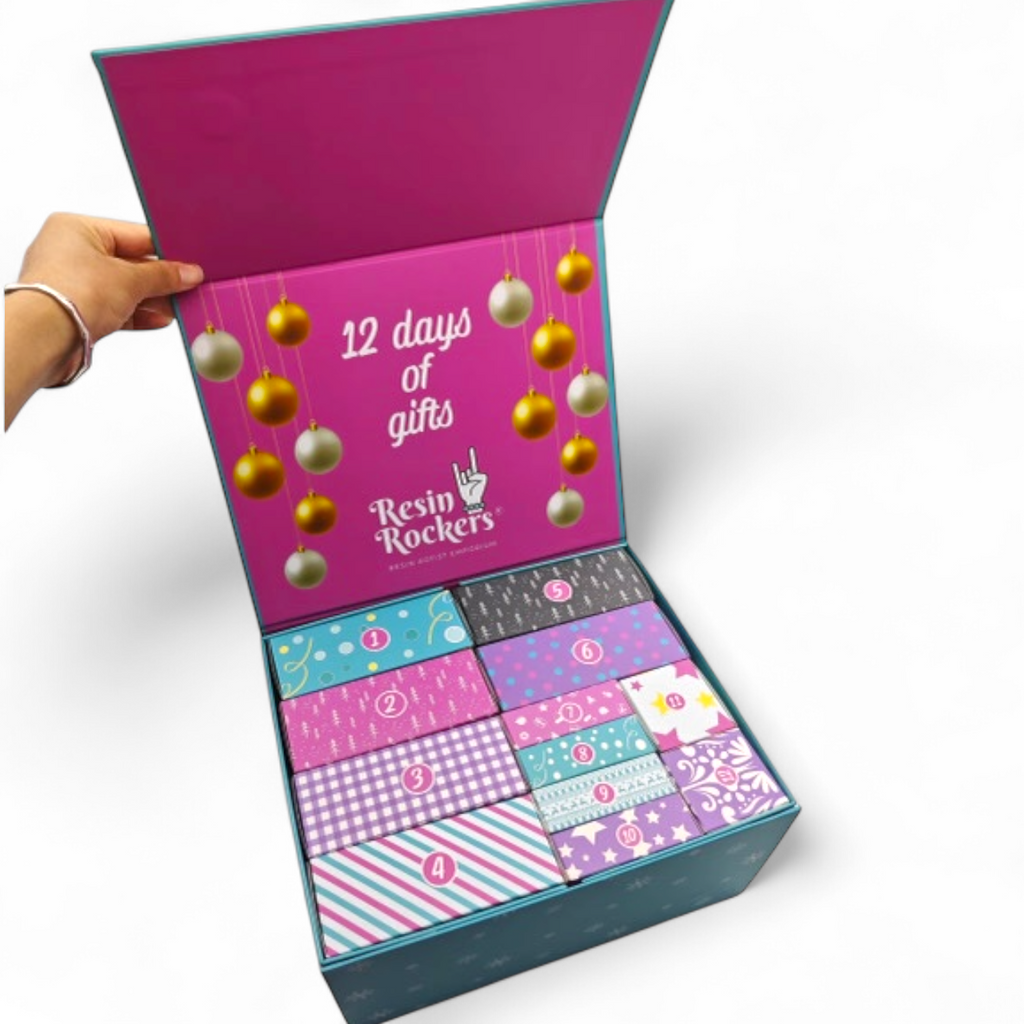 12 Days of Unreleased Gifts Advent Calendar Box - Resin Rockers