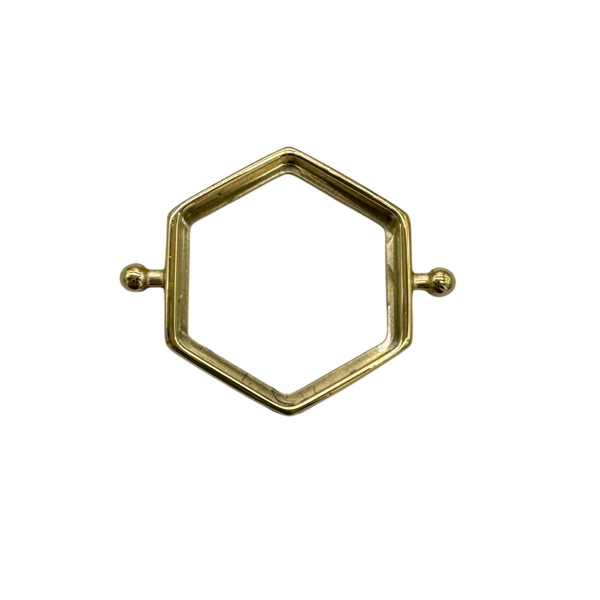 CONQUERing Hexagon Element for DIY Jewelry Blank