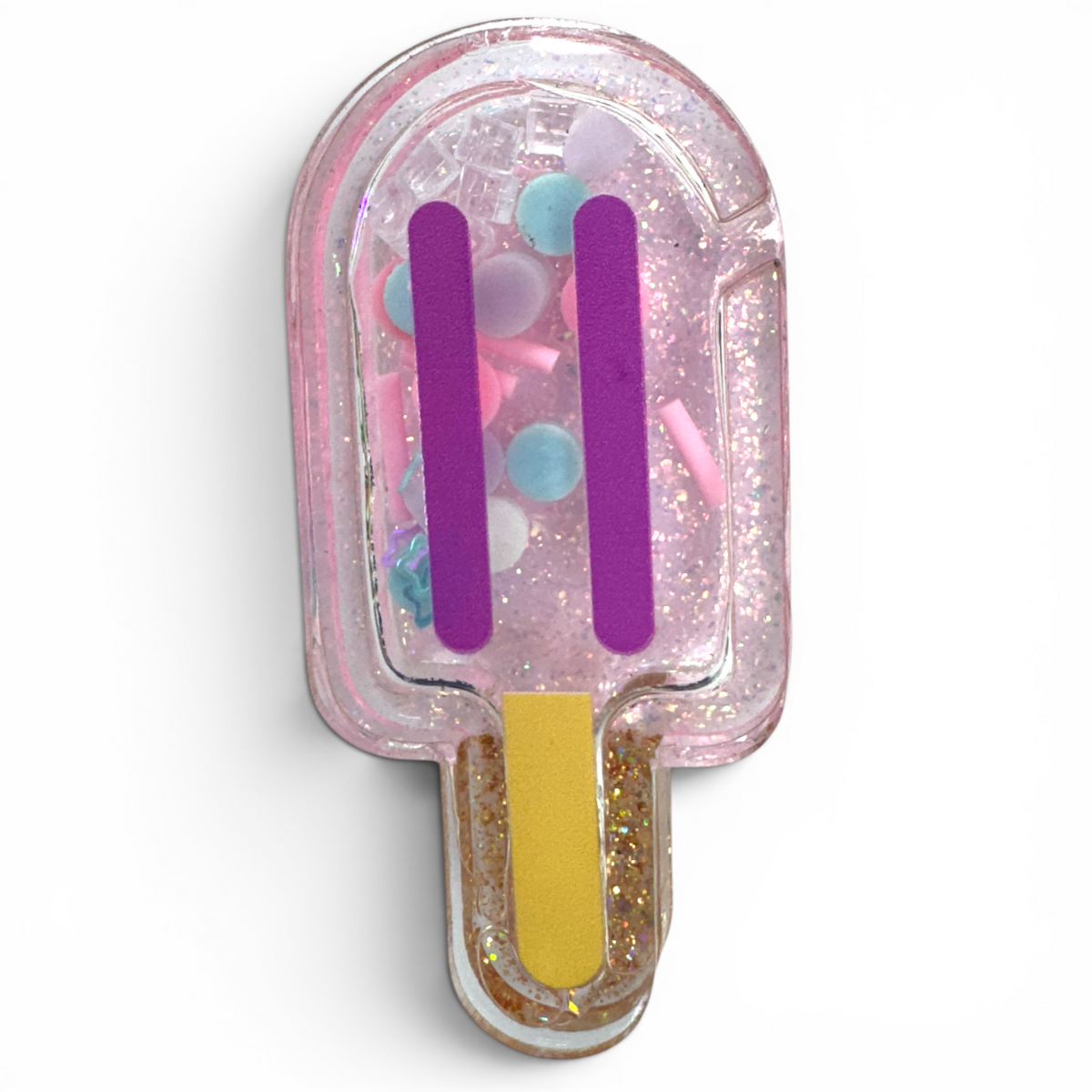 Popsicle Snow Globe Shaker Blank Kit
