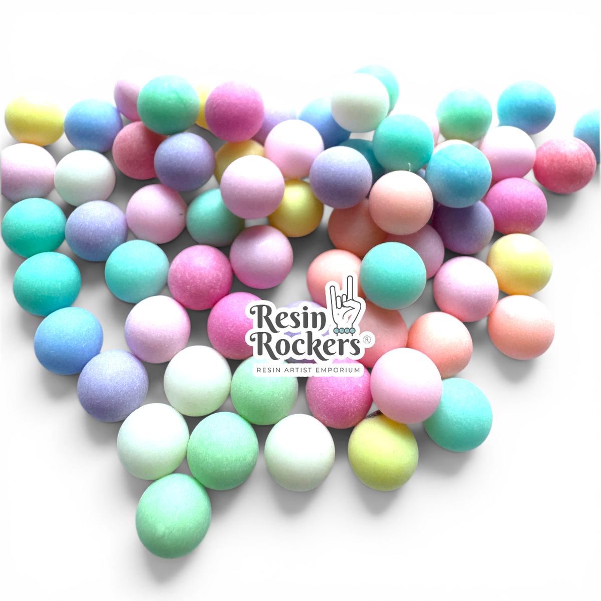 Resin Pastel Bubble Pieces