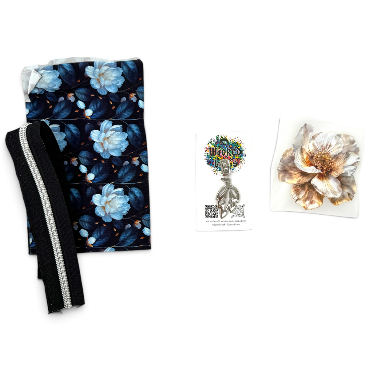 Fabric Kits for Zipper Tumbler with Pre-recorded Tutorial