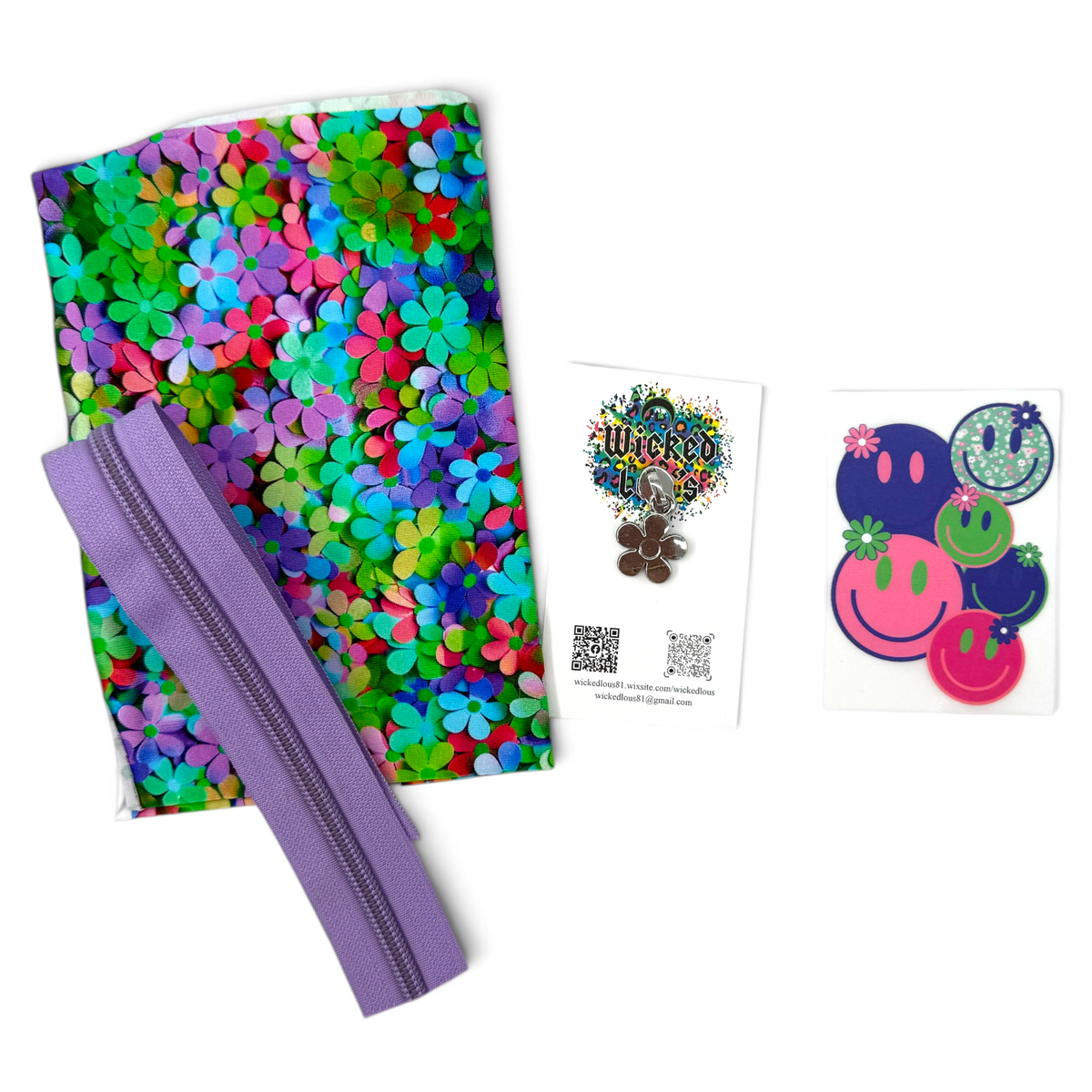 Fabric Kits for Zipper Tumbler with Pre-recorded Tutorial