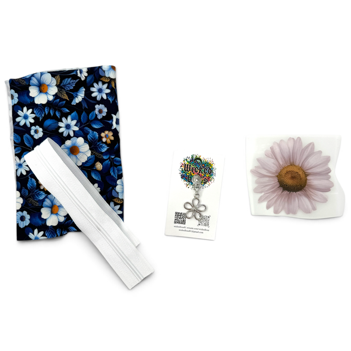 Fabric Kits for Zipper Tumbler with Pre-recorded Tutorial