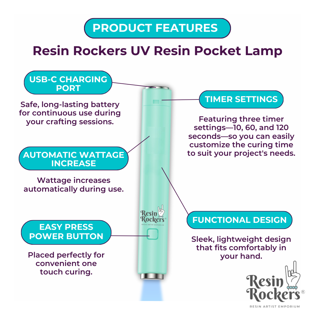 UV Resin Pocket Lamp Curing Light