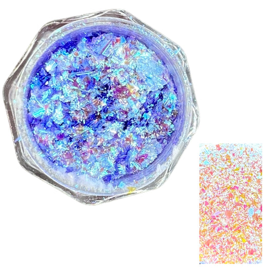 Polished Color-shift Pigment Flakes