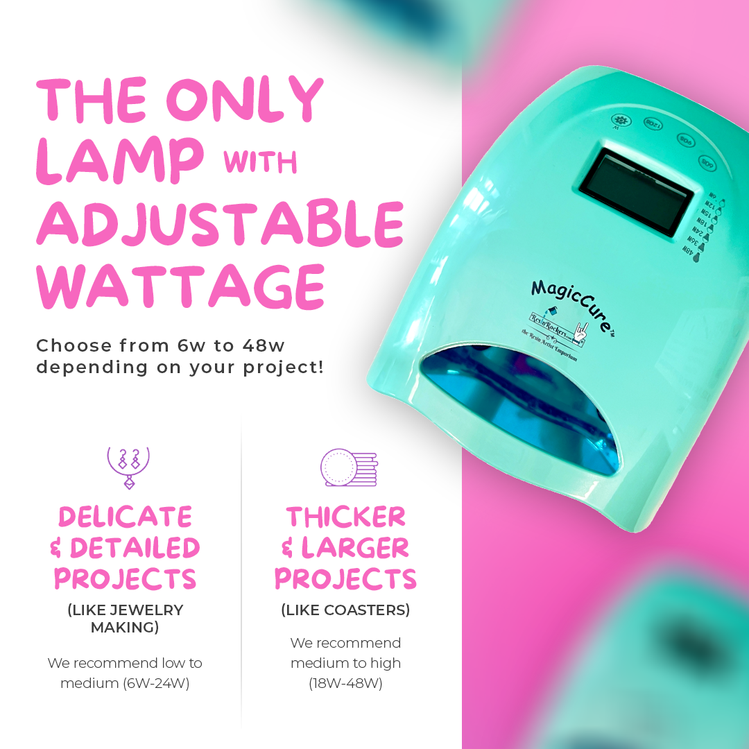 MagicCure® LED 360 Curing Lamp for UV Resin - Multiple Colors Available!