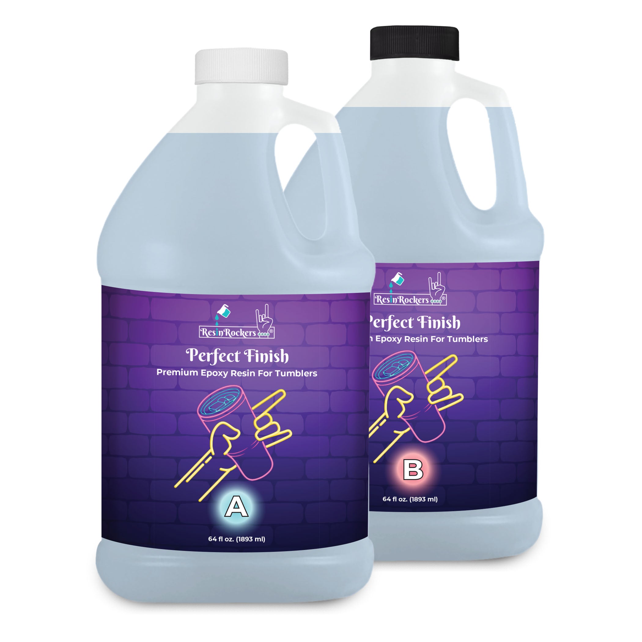 Perfect Finish™️ Premium Artist Epoxy Resin For Coating Tumblers and Artwork