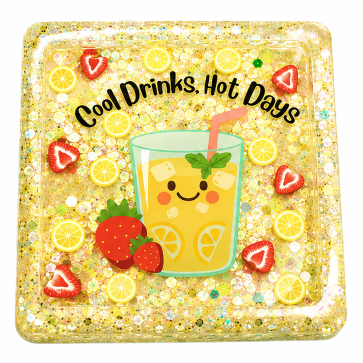 Epoxy Mini Kit: Sweet Summer Shaker Coaster Edition
