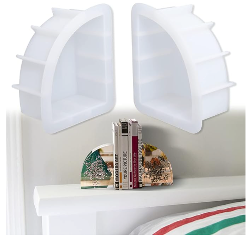 Deep Pour Bookend Molds 2 pc