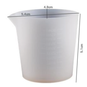 Silicone Reusable Mini Cup 50ml - Great for UV!