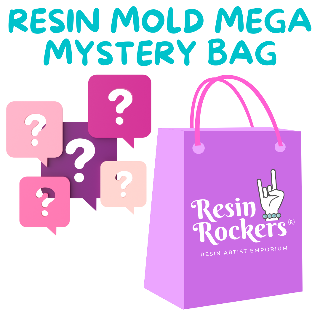 Resin Mold Mega Mystery Bag for UV and Epoxy Resin