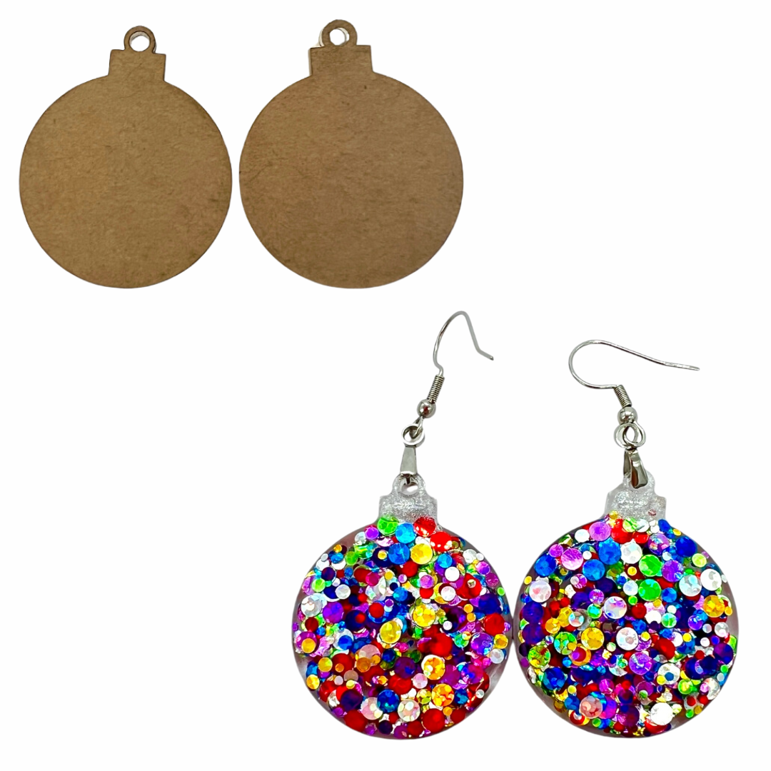 Ornament Dangle Earring Kit for UV and Epoxy Resin