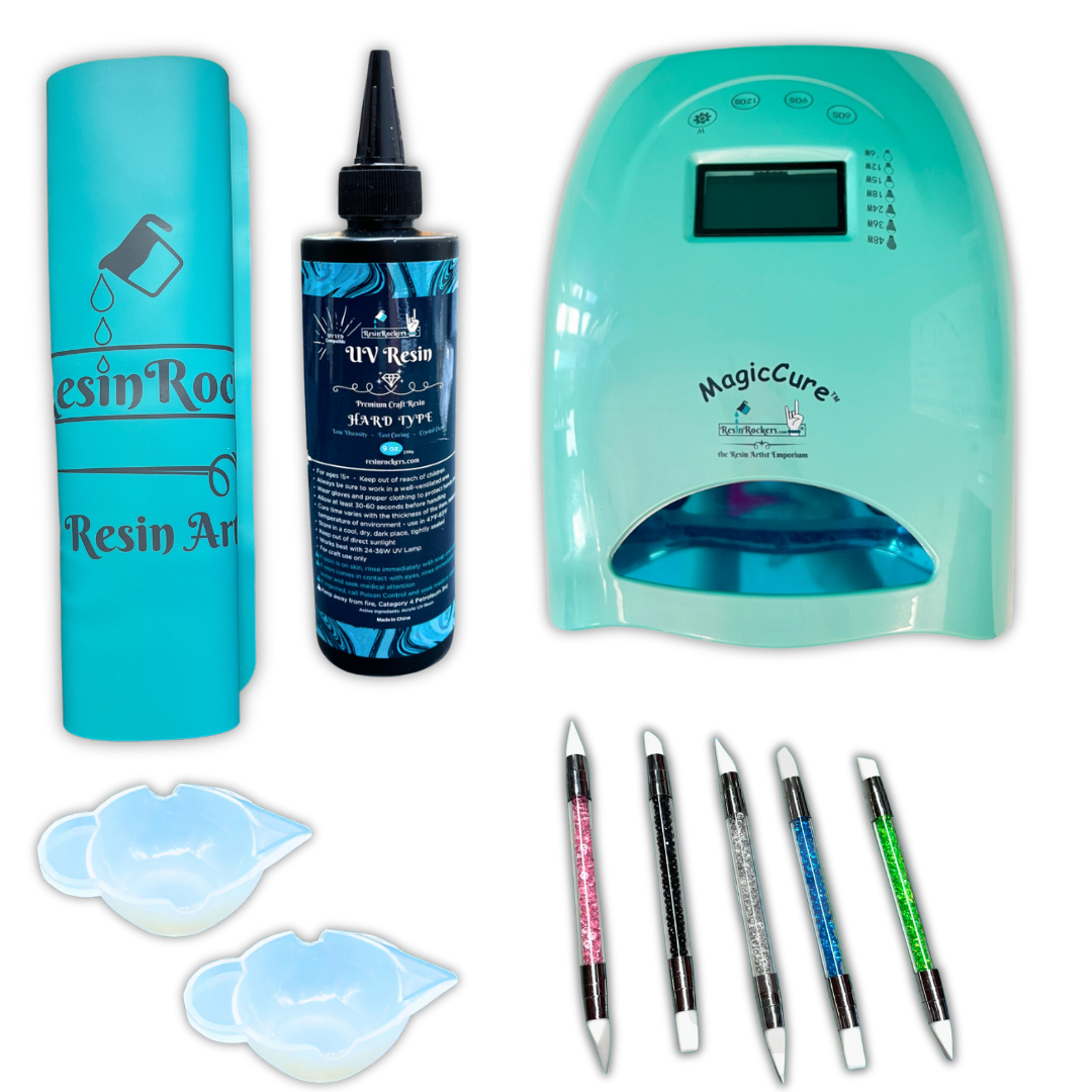 Resin Rockers Ultimate UV Resin and Tools Starter Kit