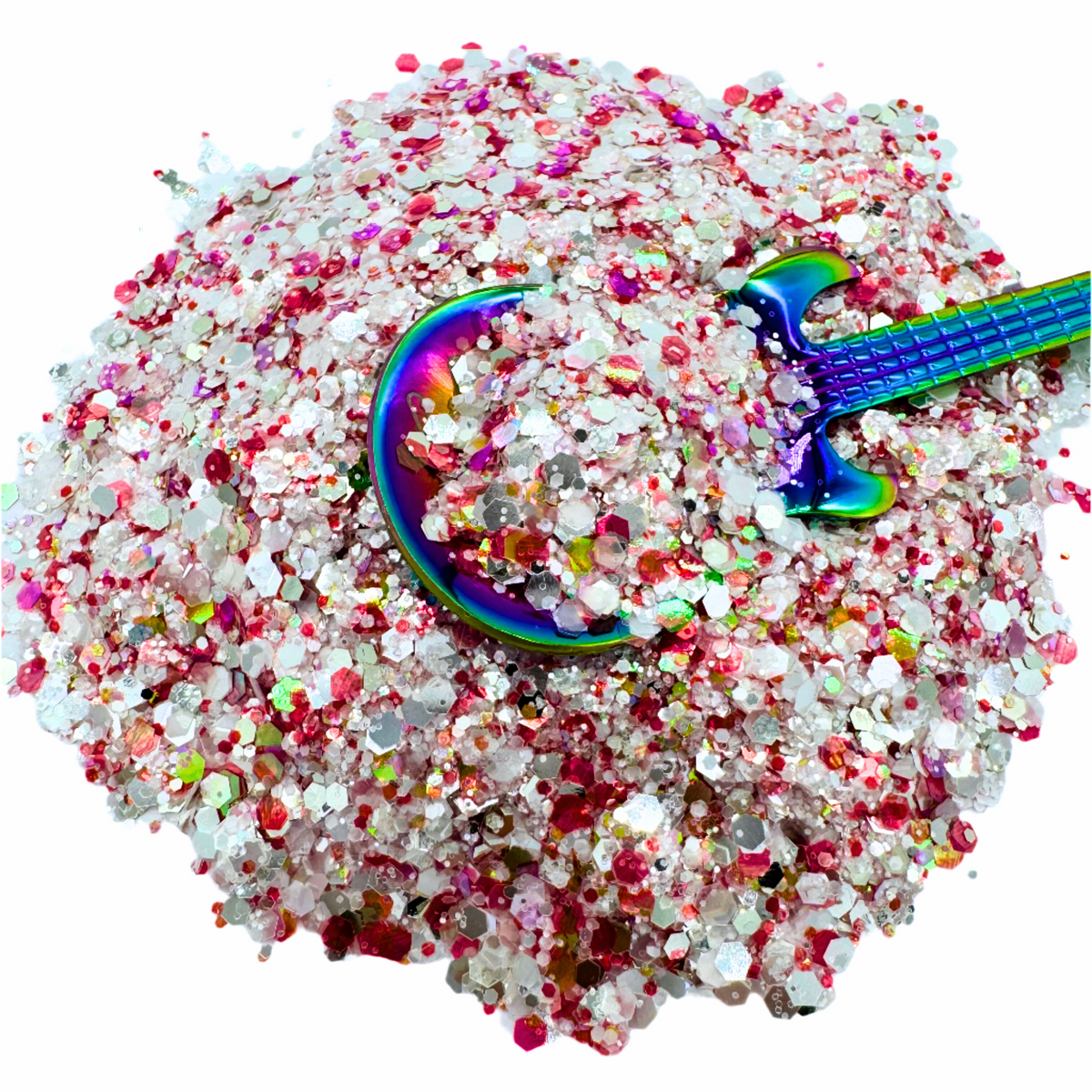 Strawberry Wine Noah K Series Pixie for Poxy Chunky Glitter Mix