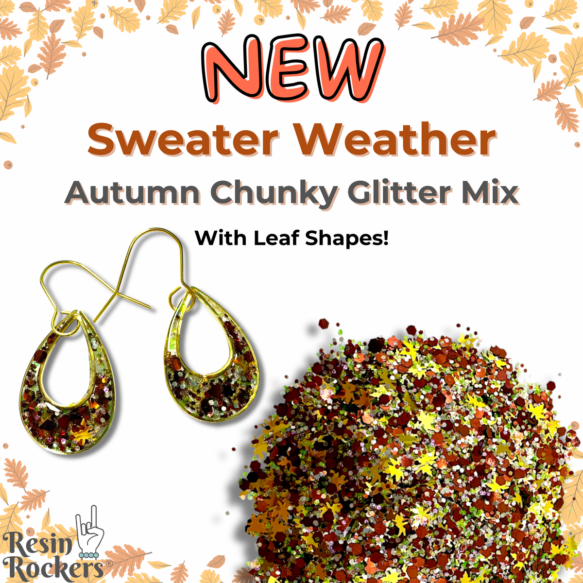 Sweater Weather Chunky Glitter Mix With Shapes