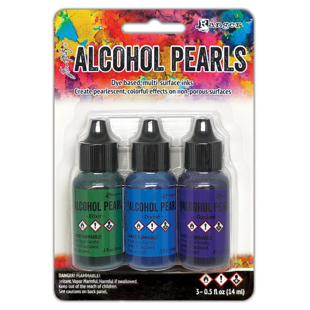 Ranger Tim Holtz Alcohol Pearl Kit 3 Packs- Multiple Options Available