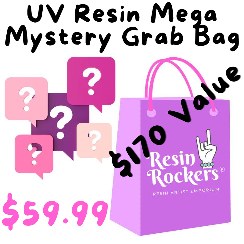 UV Resin Mega Mystery Supply Grab Bag - Limited Edition!