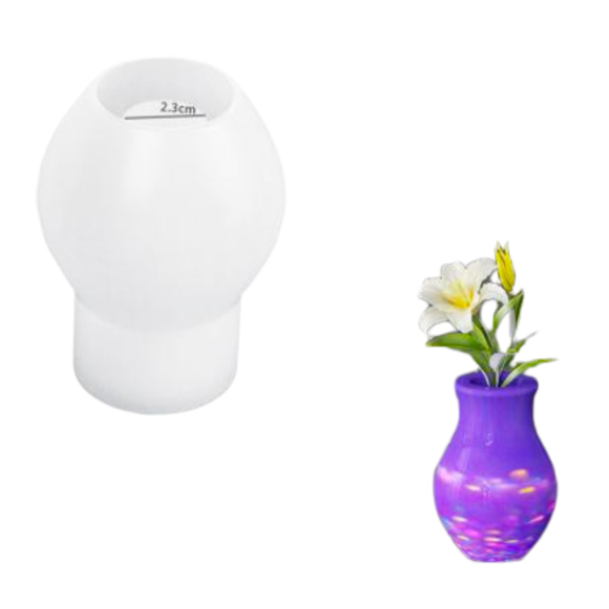 Set of 3 Mini Vase Molds