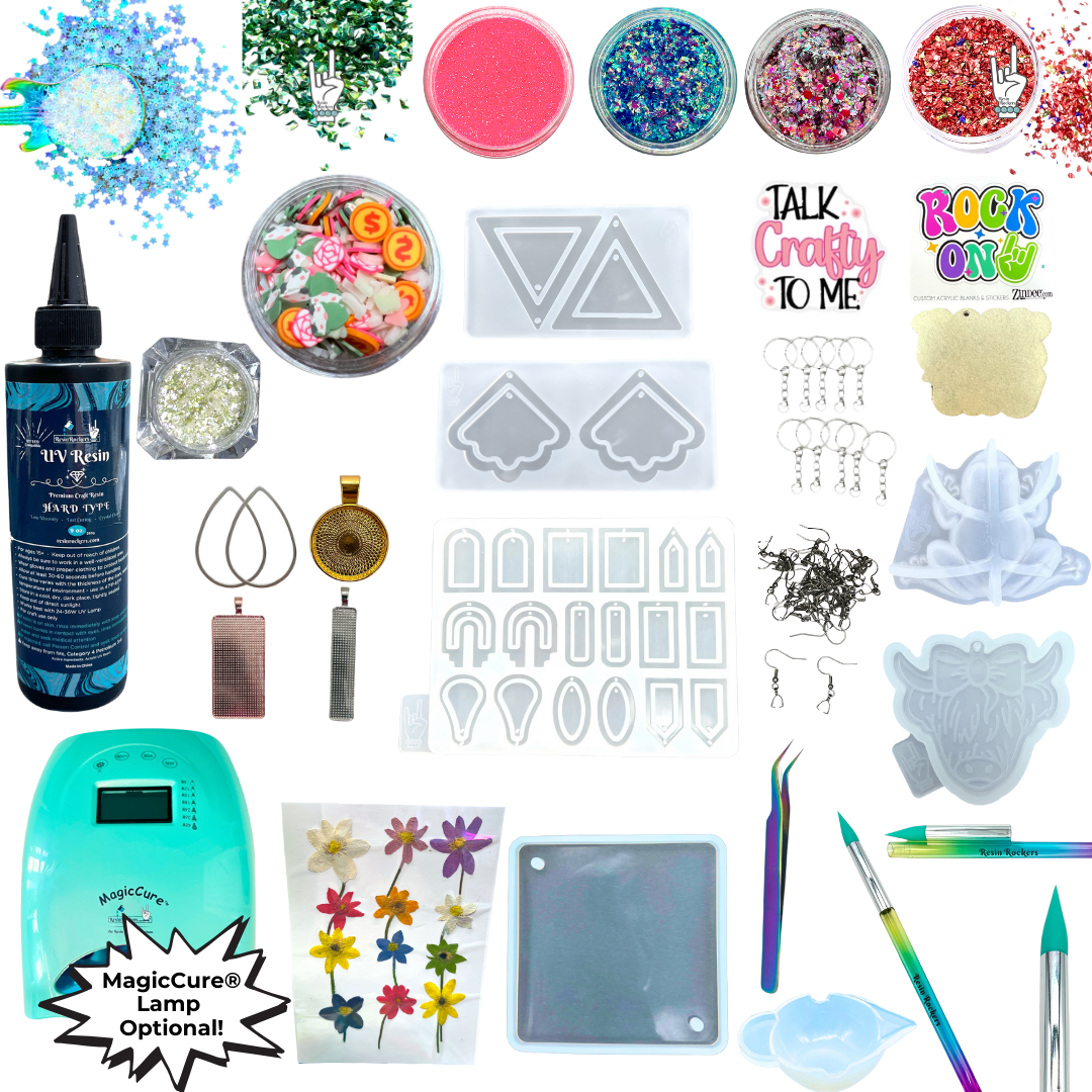 UV Resin Crafting Kit Gift Box