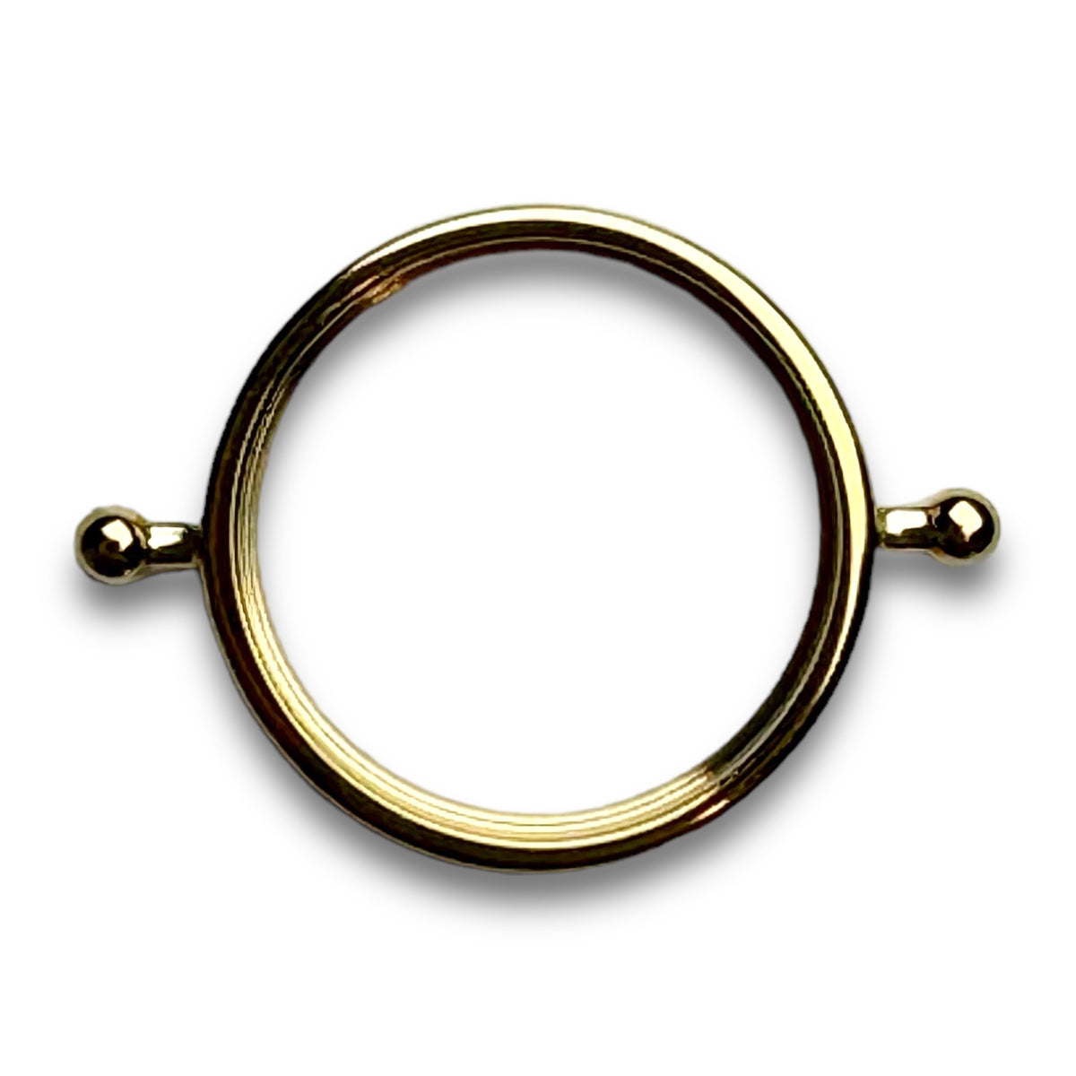 CONQUERing Circle Blank Spinner for DIY - Silver or Gold