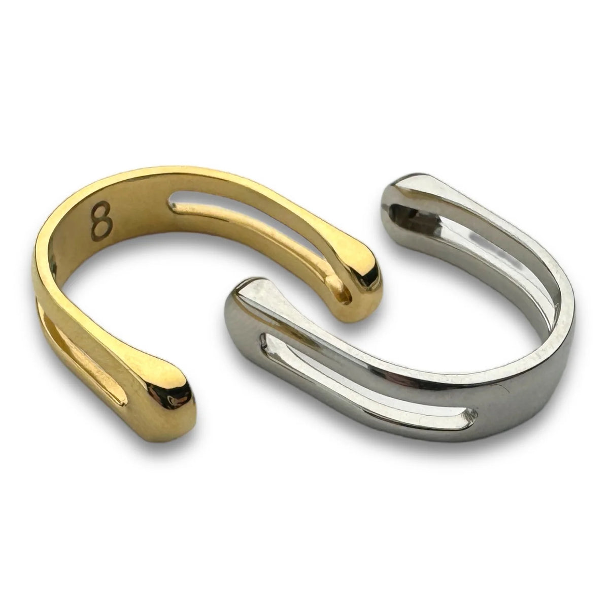 CONQUERing Classic Ring Band - Silver or Gold