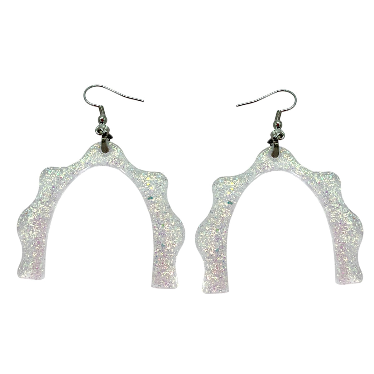 Dual Wavy Arch Dangle Earring Mold