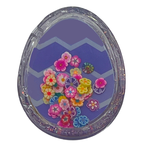 Easter Egg Snow Globe Shaker Blank Kit w Decal