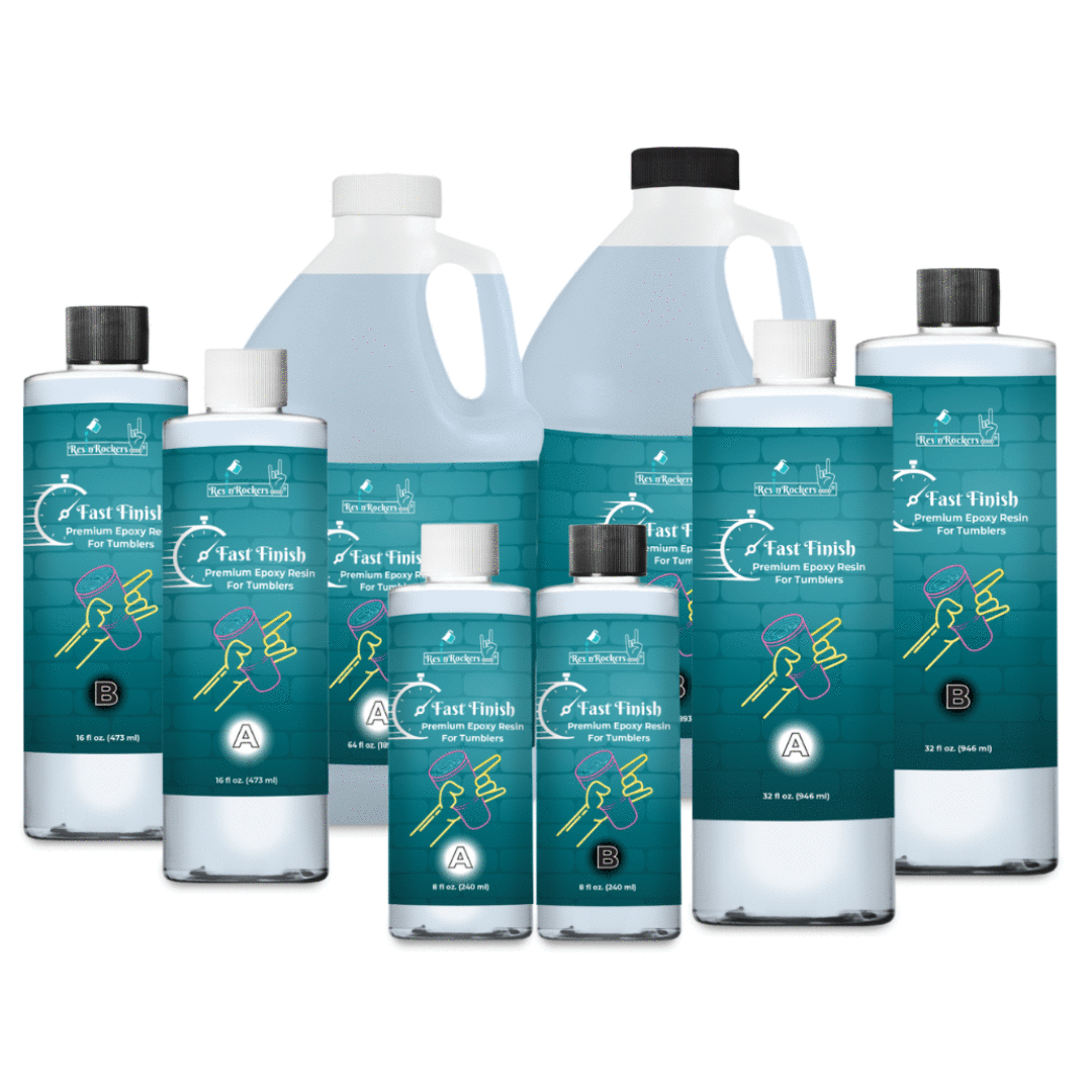 Fast Finish™️ Premium Fast Set Epoxy Resin For Tumblers