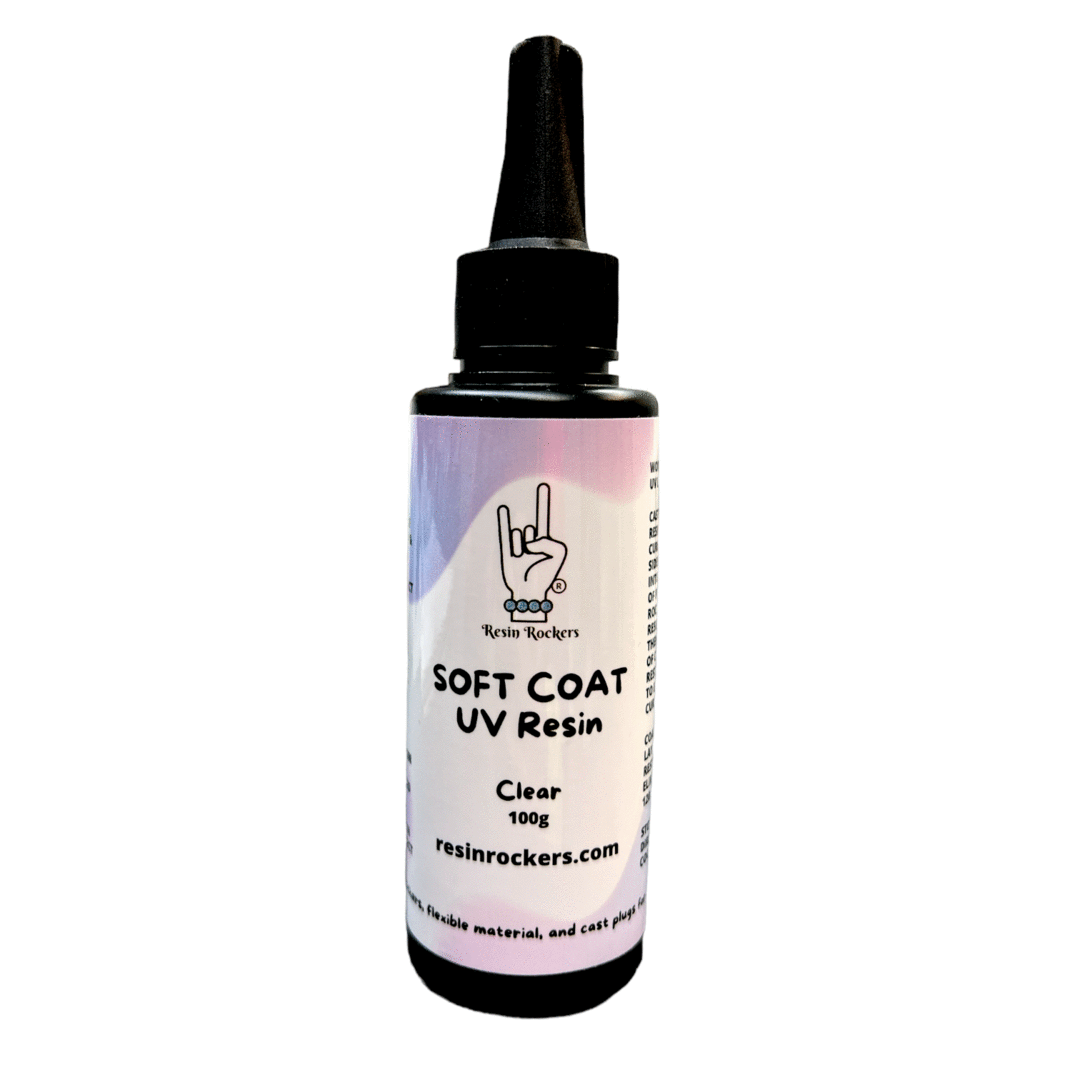 Soft Coat UV Resin Flexible for Snow Globe Tumbler Holes