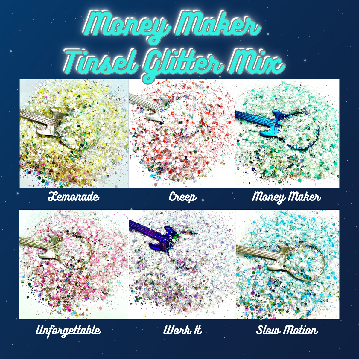 Money Maker Tinsel Glitter Bundle