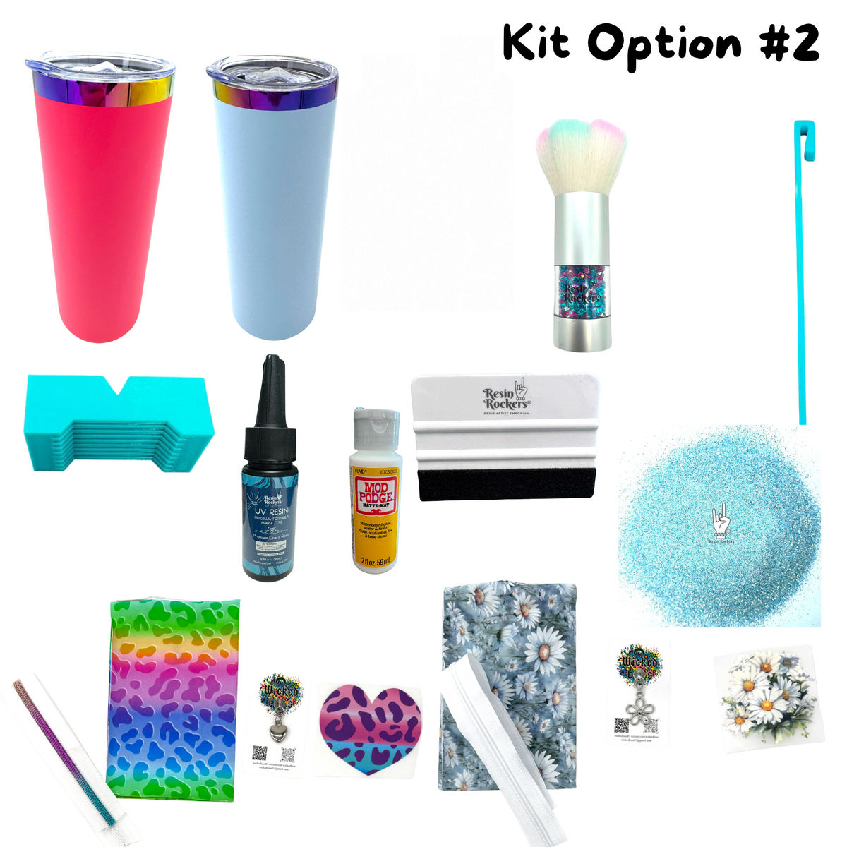 Zipper Tumbler Fabric Class Kit with Pre-recorded Tutorial