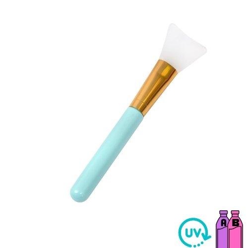 6 Piece Set Reusable Silicone Brush Set in Teal for Epoxy and UV Resin -  Resin Rockers