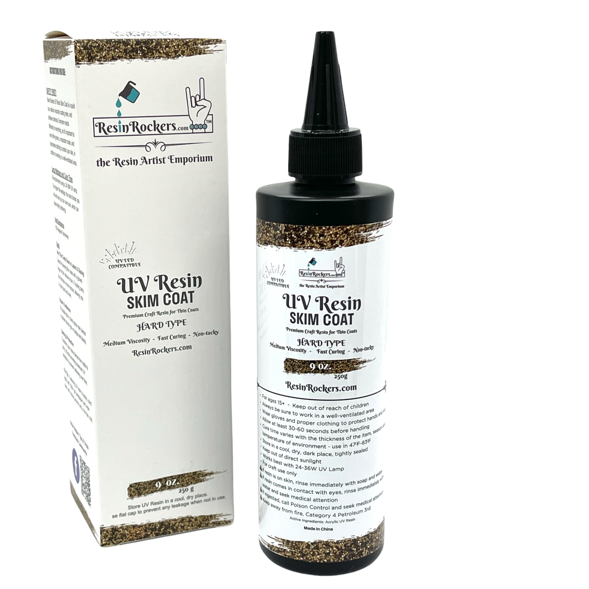 Skim Coat UV Resin Formula for Pens Hard Type Ultra Fast Curing™️