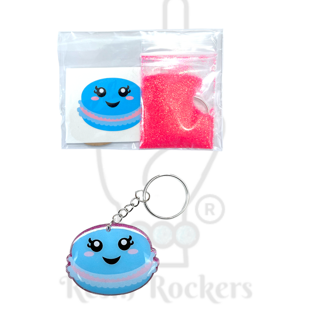Crayons Acrylic Blank With Decal Keychain Kit - Resin Rockers