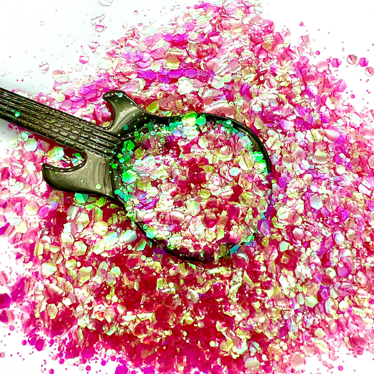 Pink Phantom Premium Pixie for Poxy Iridescent Chunky Glitter Mix