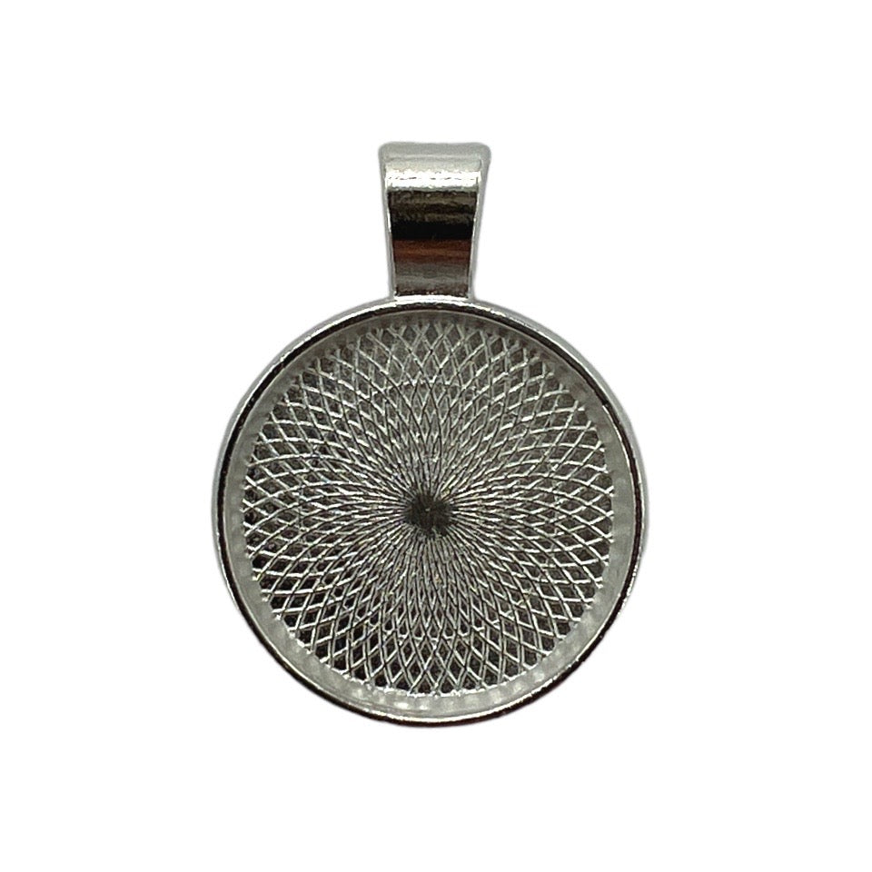 20mm Round Bezel Pendant Blank