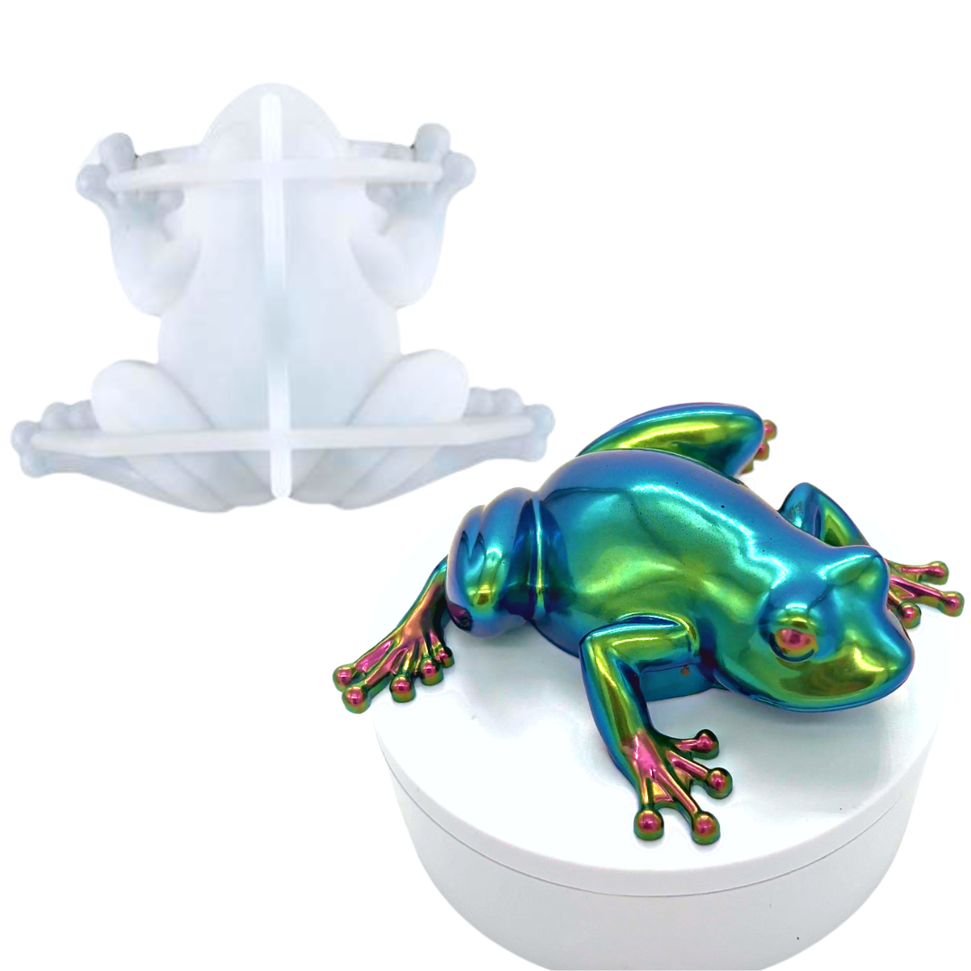 3D Frog Mold for Epoxy Resin Art
