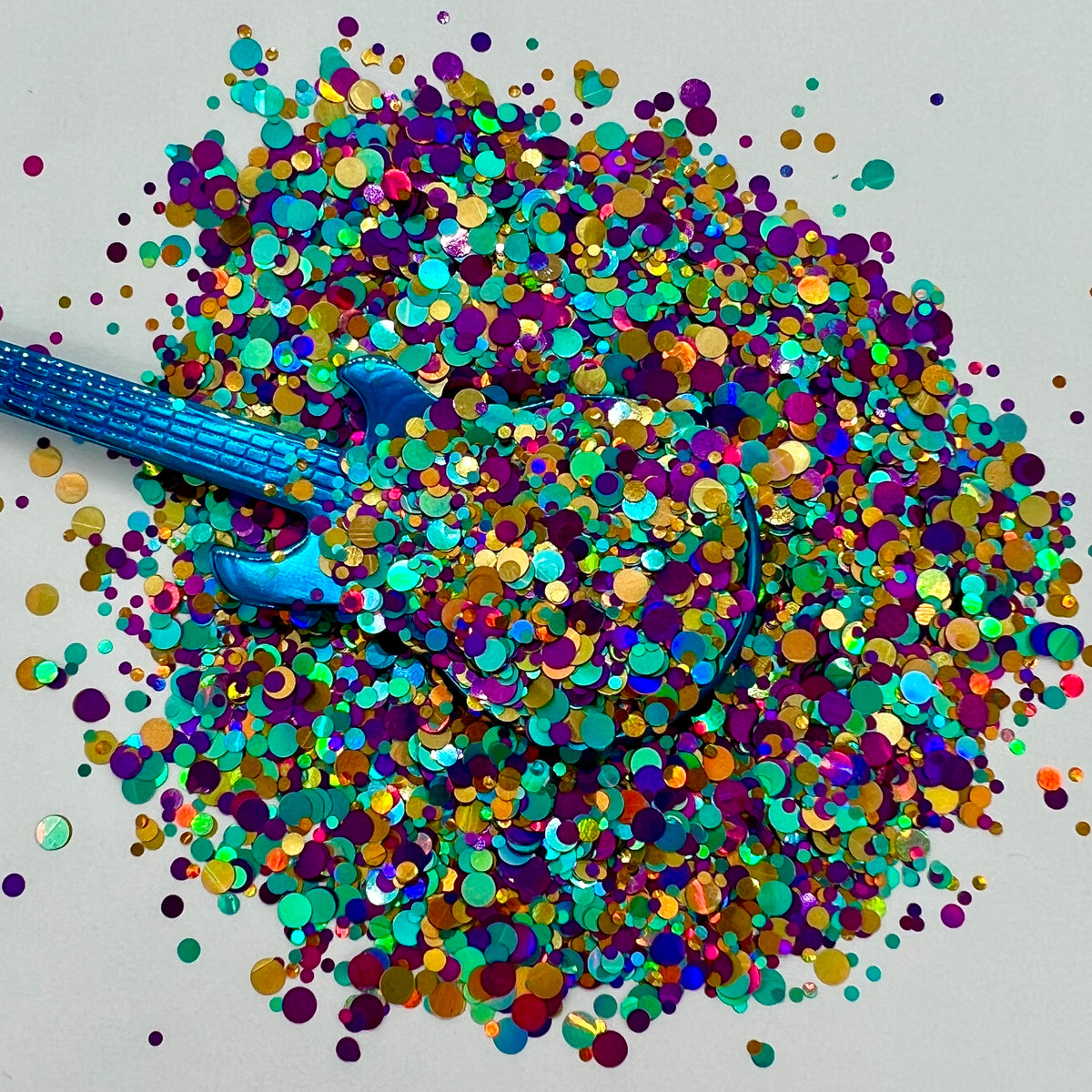 Gypsy Premium Holographic Pixie for Poxy Dot Chunky Glitter Mix