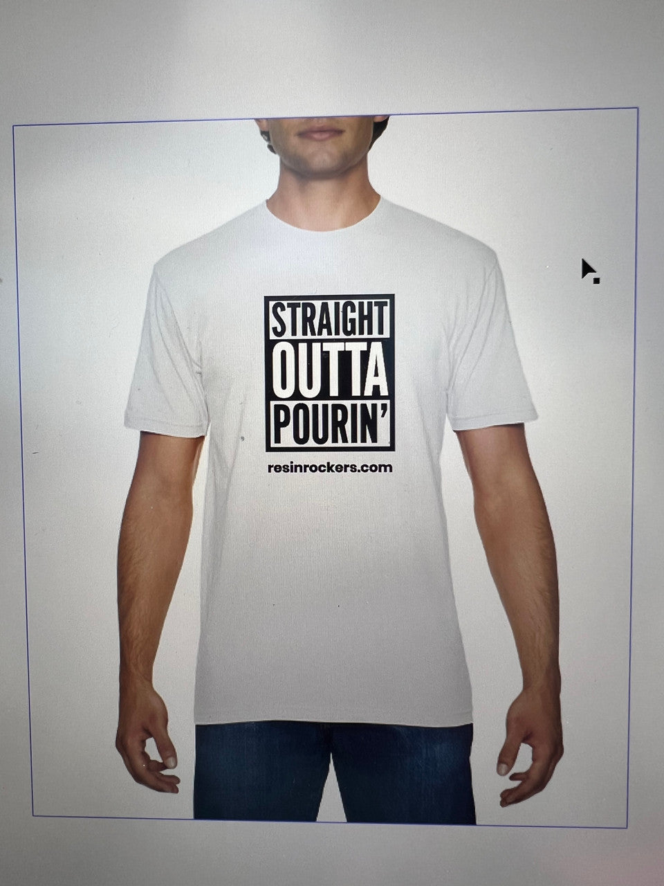 Resin Rockers Straight Outta Pourin' Super Soft T-shirt