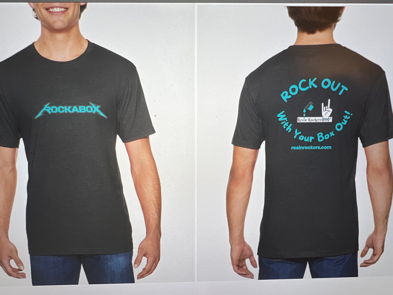 Resin Rockers Rock Out With Your Box Out Super Soft T-shirt