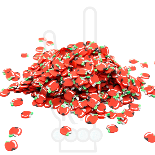 Apples Polymer Clay Pieces for Epoxy and UV Resin Art