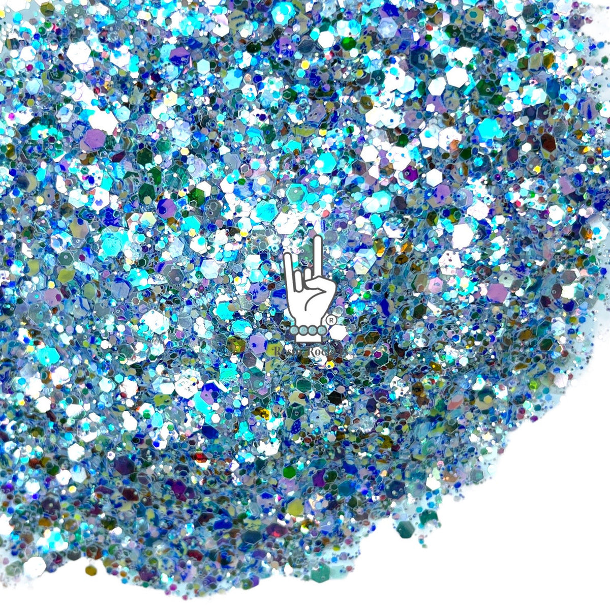 Cry Me A River Mirror Shine Tie Dye Pearlescent Chunky Glitter Mix ...