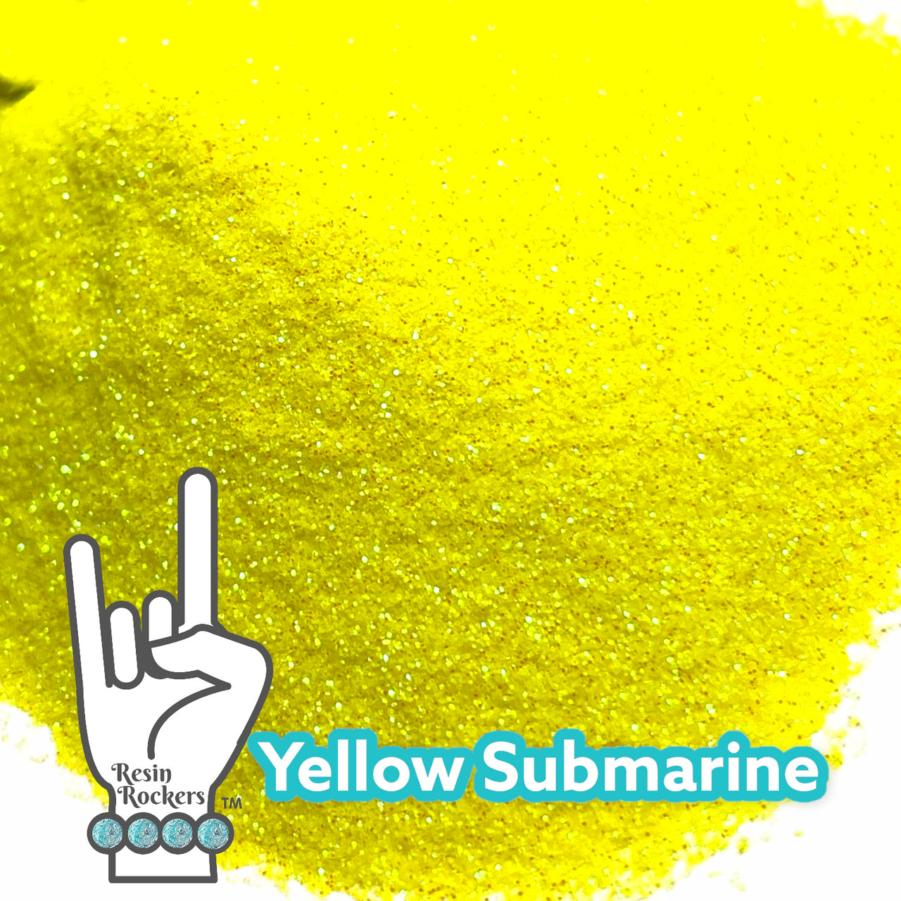 Yellow Submarine Iridescent Pixie for Poxy Micro Fine Glitter